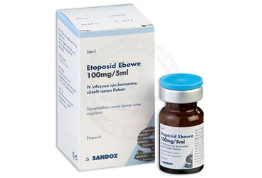 ETOPOSID EBEWE 100 MG/5 ML IV INF. ICIN KON. COZ. ICEREN FLAKON
